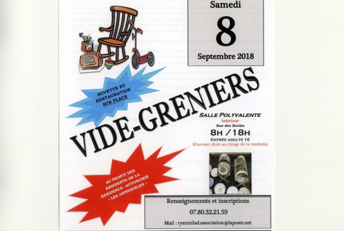 Vide grenier Ty ar Milad