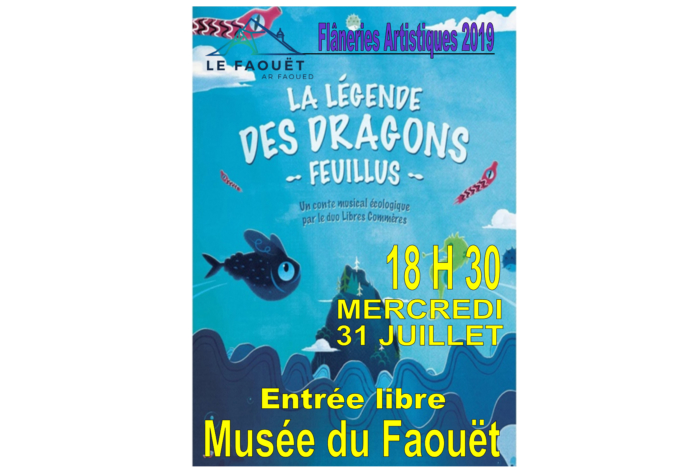 Flâneries Artistiques du Faouët – Conte musical écologique « La légende des dragons feuillus »