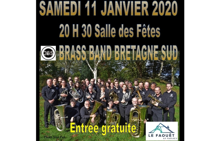 Concert du nouvel An avec Bras Band Bretagne Sud