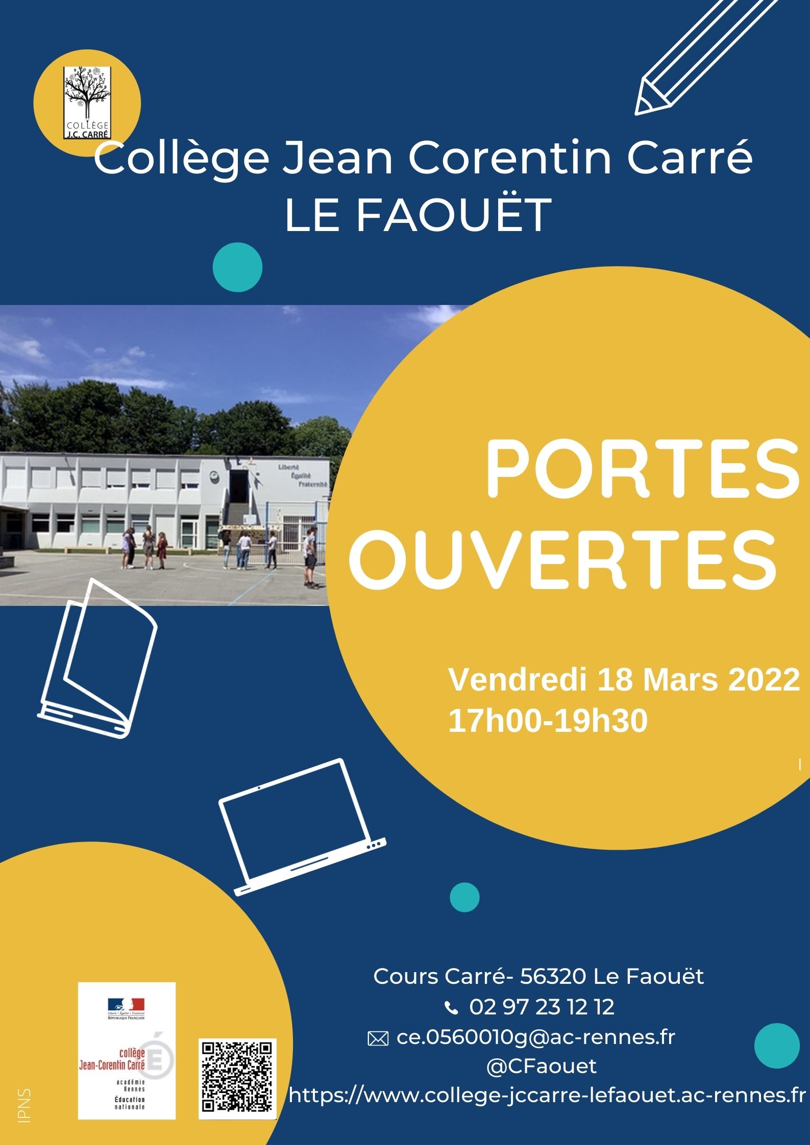 Portes Ouvertes du Collège Jean Corentin Carré