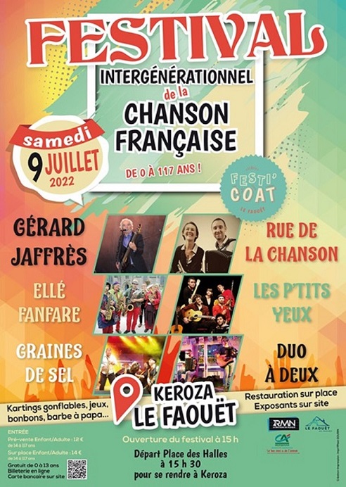 Festival intergénérationnel de la chanson française