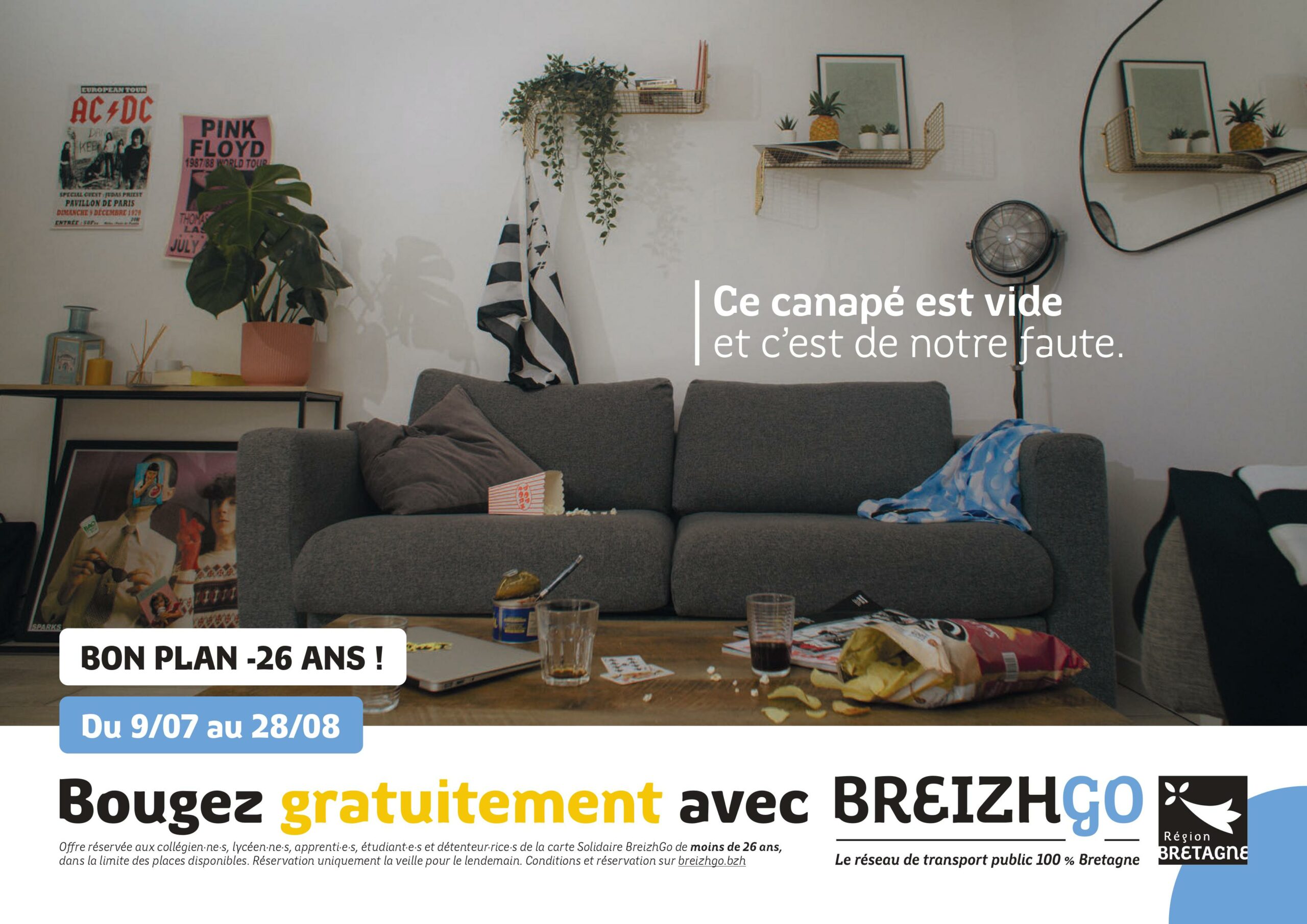 Voyagez gratuitement sur l’ensemble du réseau BreizhGo cet été !