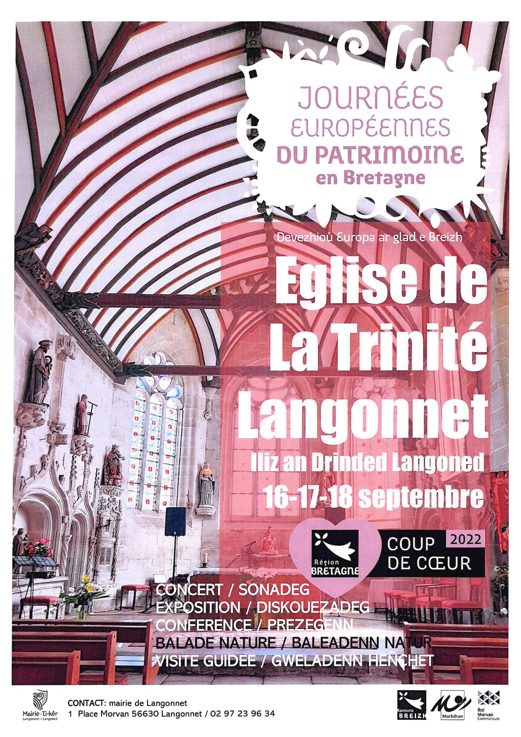 JOURNEES EUROPEENNES DU PATRIMOINE EN BRETAGNE
