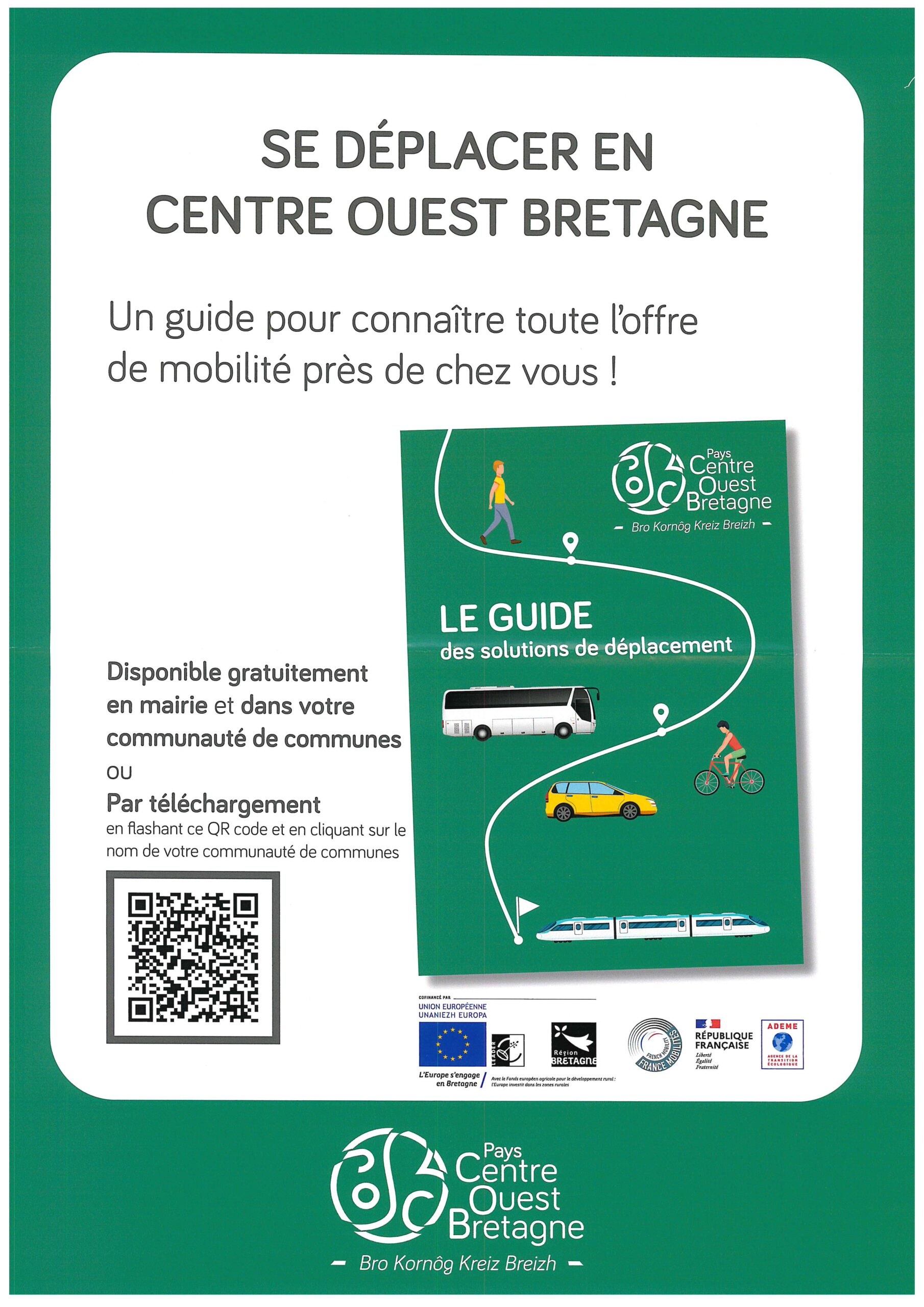 SE DÉPLACER EN CENTRE OUEST BRETAGNE