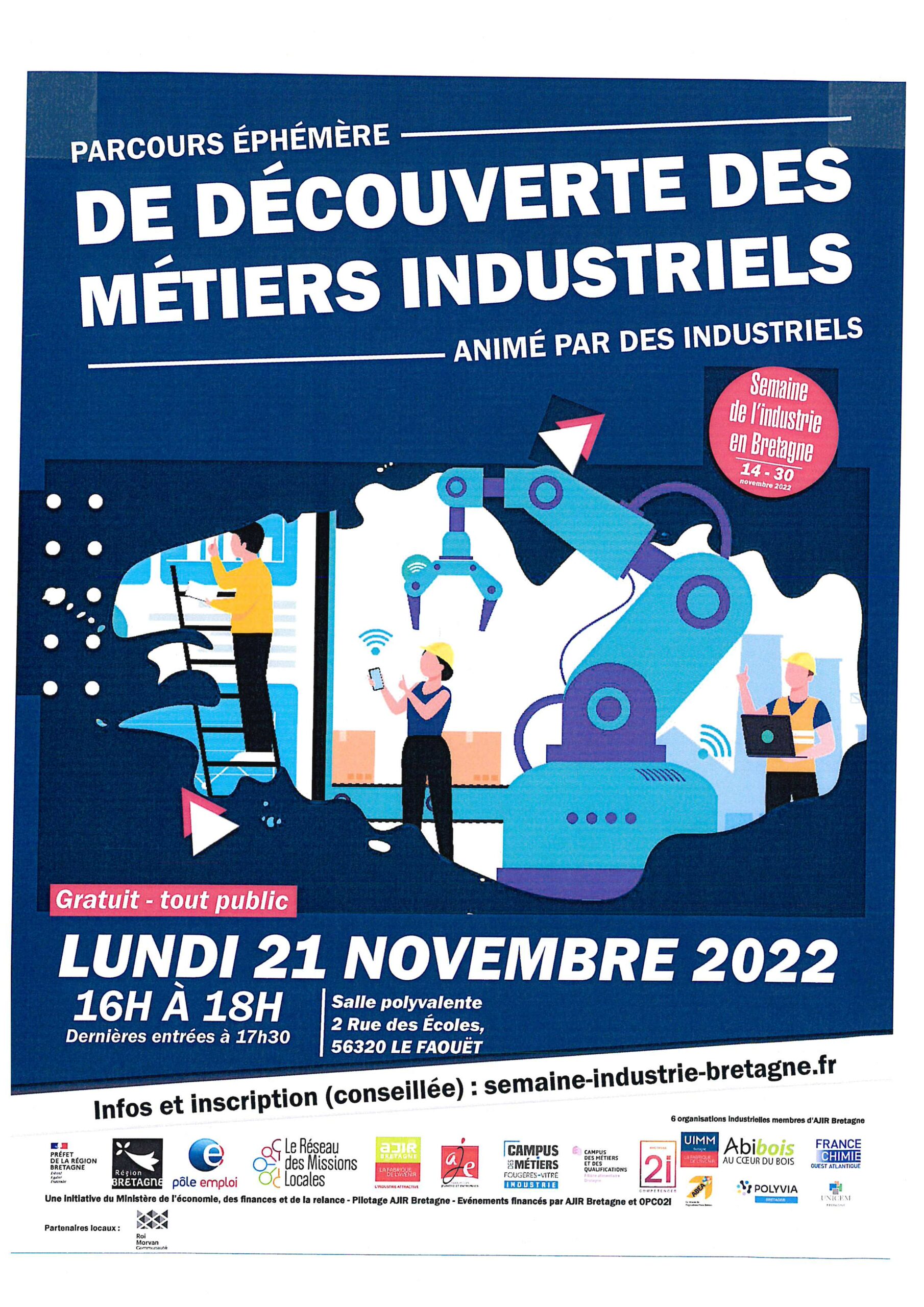 Découverte des métiers industriels