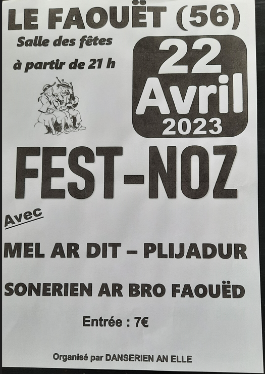 Fest-noz organisé par l’association Danserien An Ellé