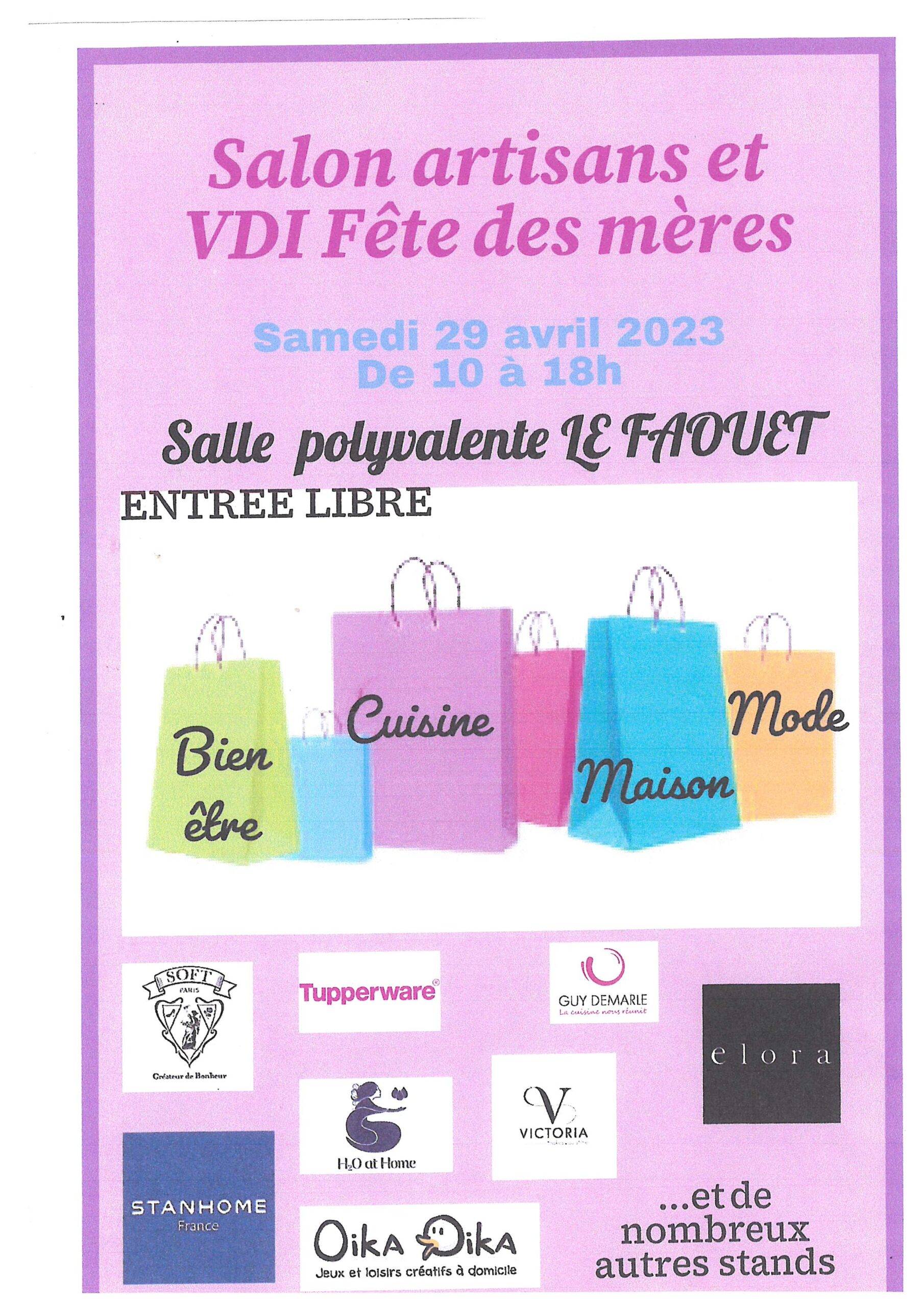 Salons Artisans et VDI – Fête des mères