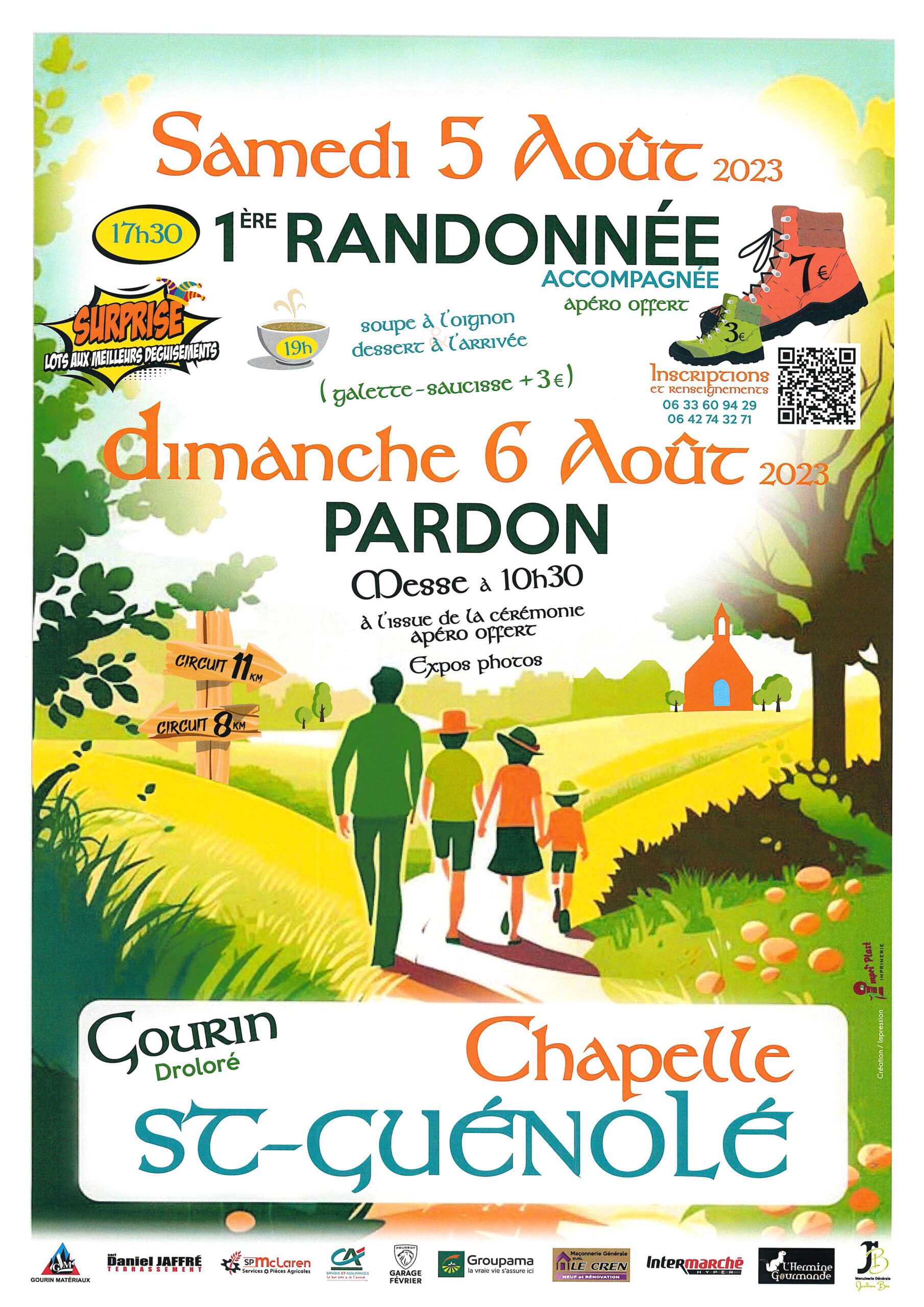 Rando + Pardon Chapelle Saint Guénolé
