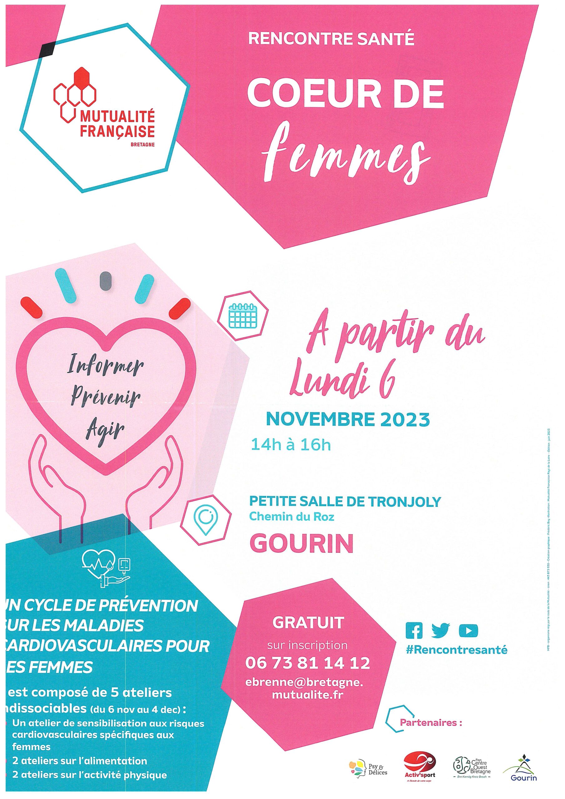 Prévention maladies cardiovasculaires pour les femmes