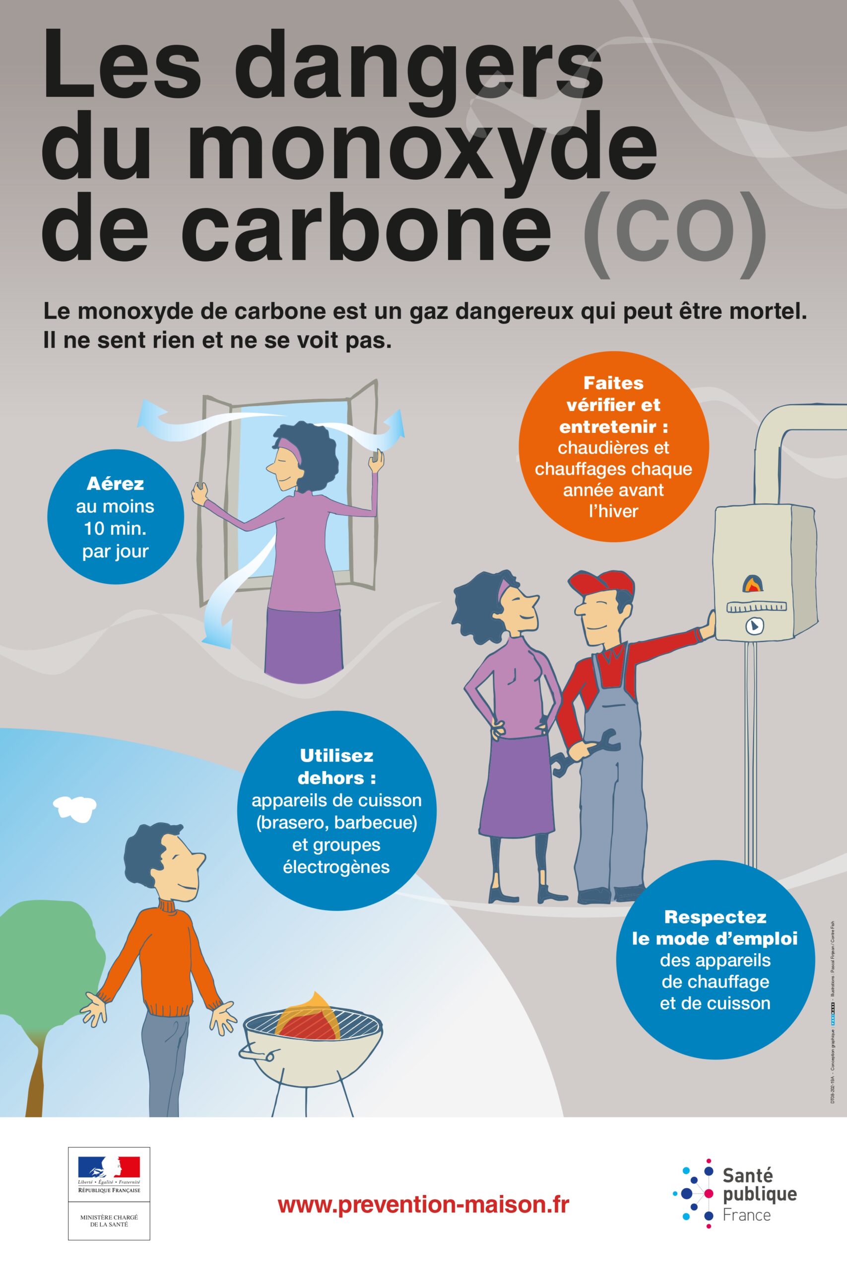 Prévention : Le monoxyde de carbone !