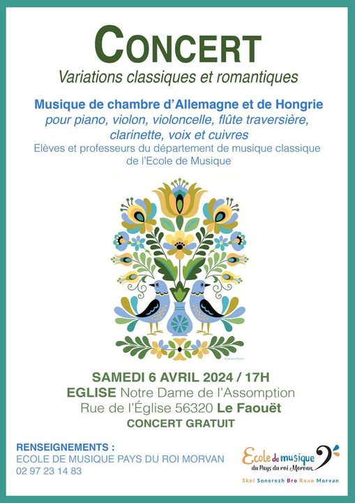 CONCERT Variations classiques et romantiques