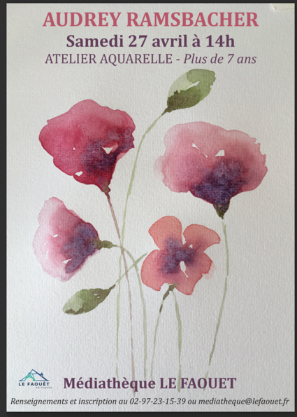 ATELIER AQUARELLE – Plus de 7 ans