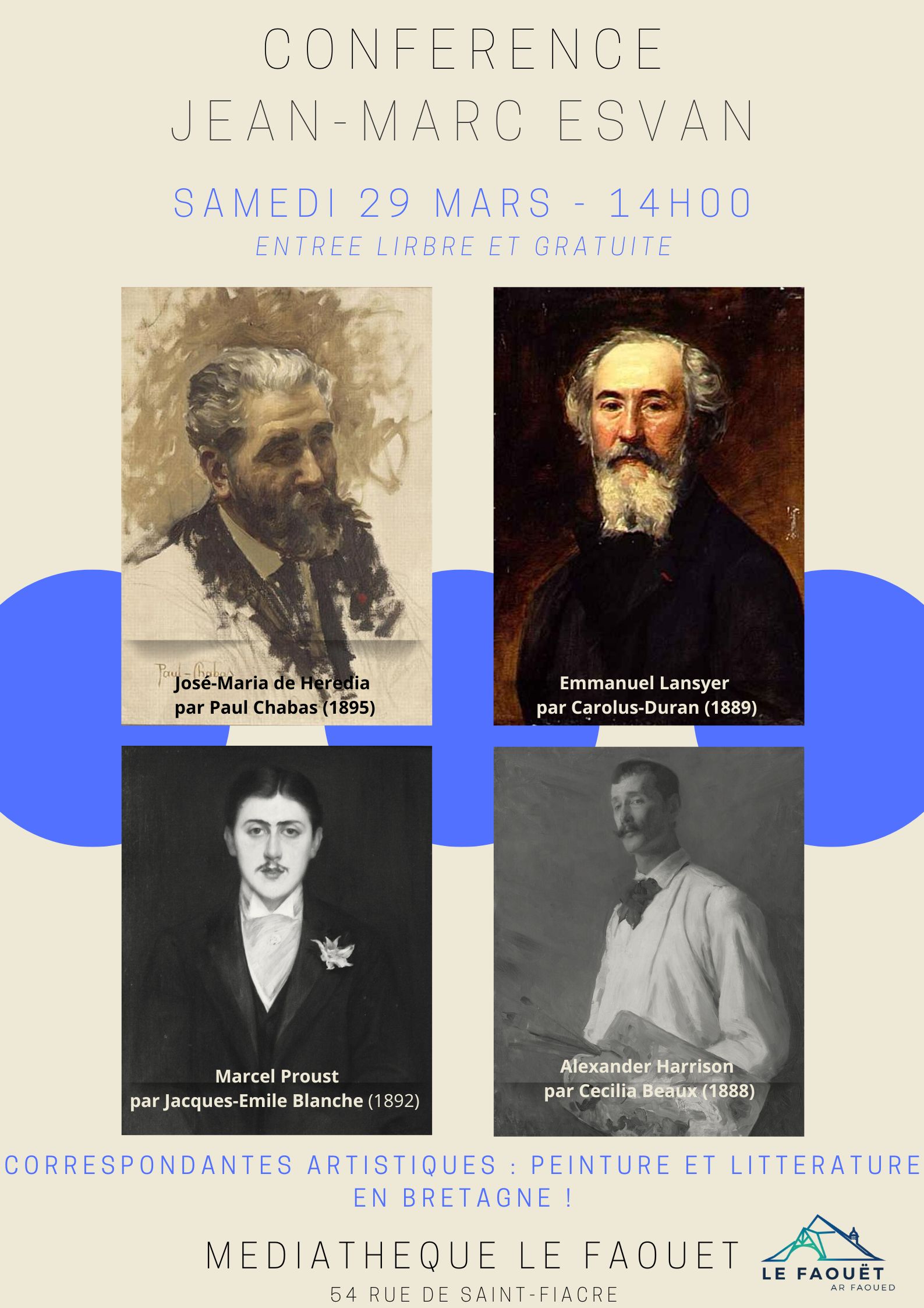 Conférence à la médiathèque !