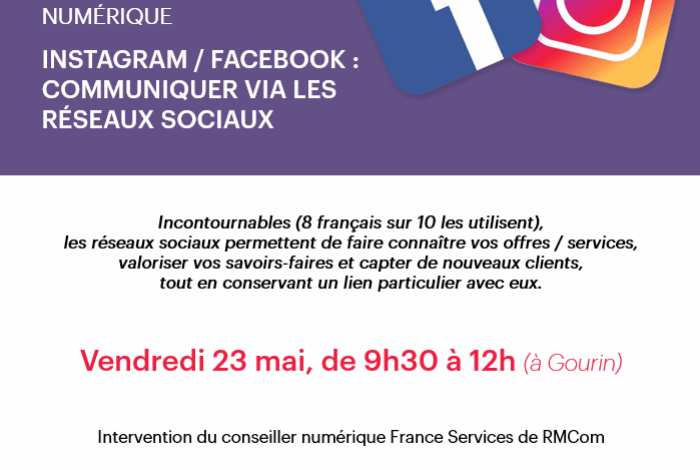 Conseiller numérique : Communiquer via les réseaux sociaux !