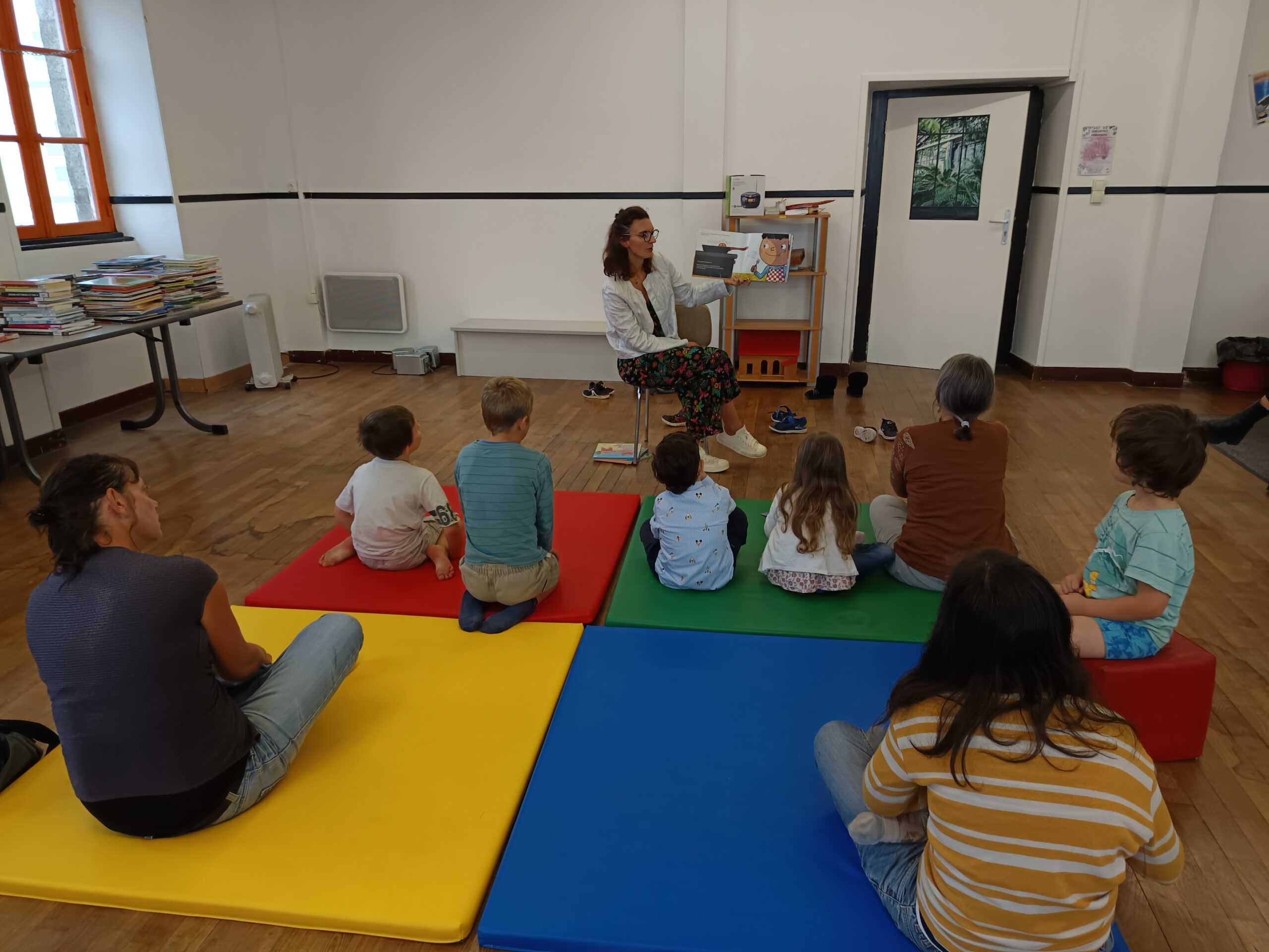 ANIMATION BEBES LECTEURS ET HEURE DU CONTE A LA MEDIATHEQUE !