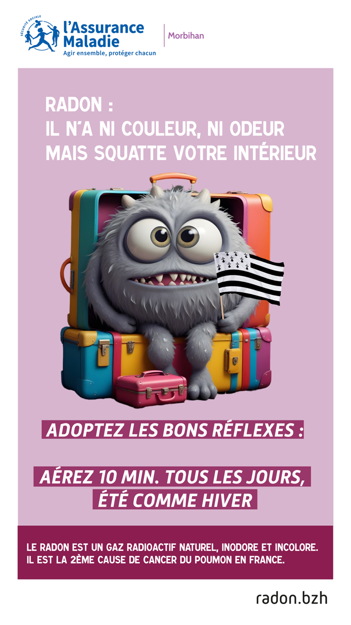 L’ASSURANCE MALADIE VOUS INFORME SUR LE RADON