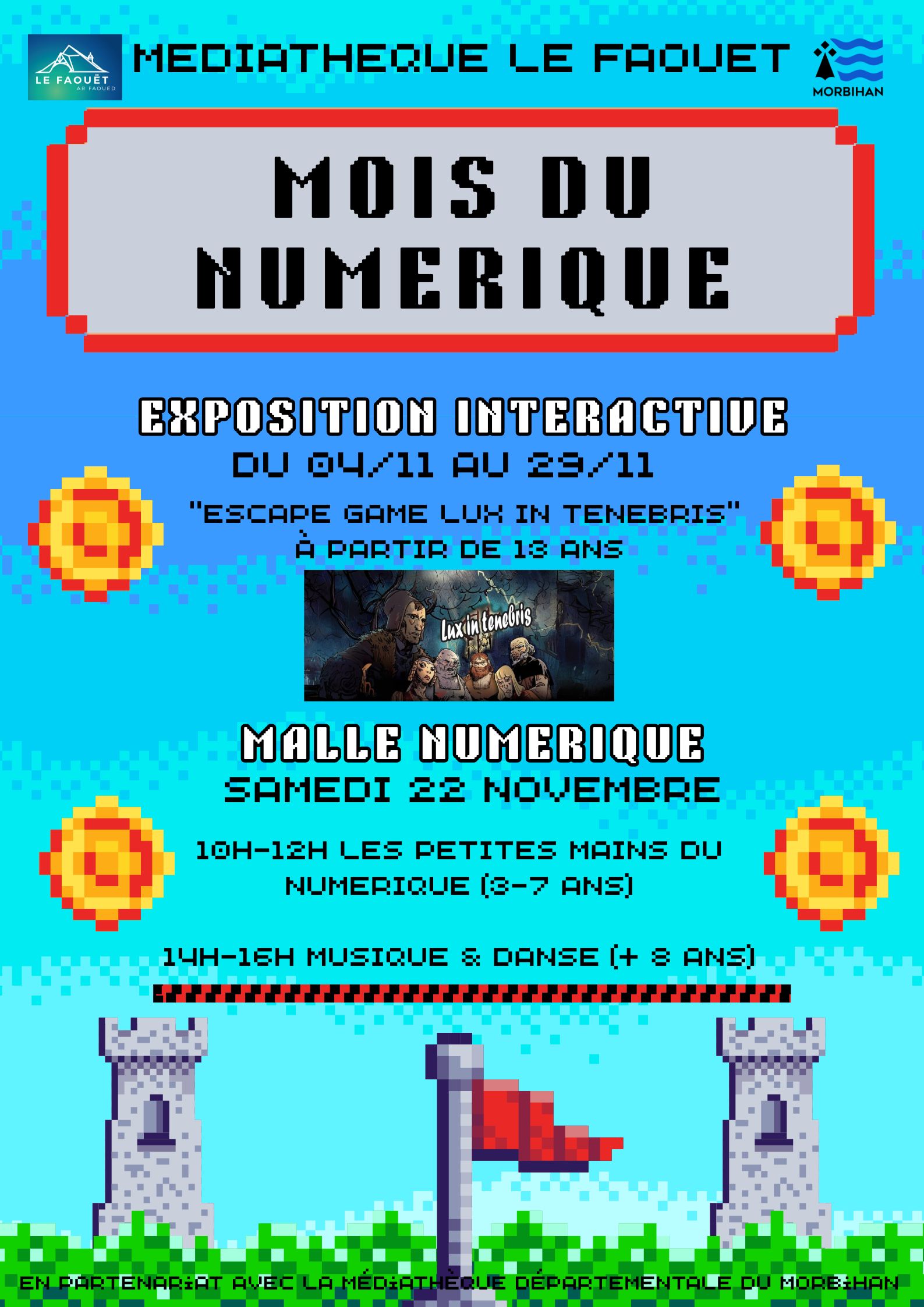 MOIS DU NUMERIQUE – MALLE NUMERIQUE A LA MEDIATHEQUE !